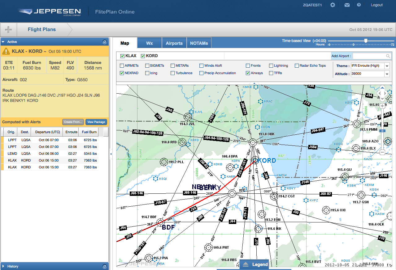 New Jeppesen Fliteplan online solution offers simplified flight